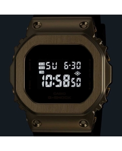 Купить Японские наручные часы Casio G-SHOCK GM-S5600UGB-1 с хронографом  в E-mobi