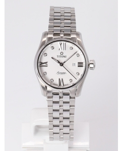 Купить Швейцарские механические наручные часы Titoni 23908-S-616  в E-mobi