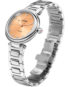 Купить Швейцарские механические наручные часы Titoni 23978-S-725  в E-mobi