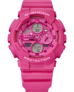 Купить Японские наручные часы Casio G-SHOCK GMA-S140PP-4A с хронографом  в E-mobi