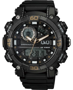 Купить Японские наручные часы Q&Q GW87J013Y с хронографом в E-mobi