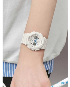 Купить Японские наручные часы Casio G-SHOCK GMA-S120SA-7A2 с хронографом  в E-mobi