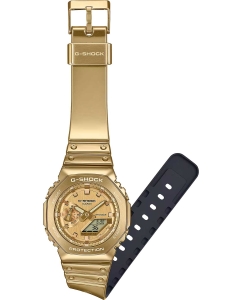 Купить Японские наручные часы Casio G-SHOCK GM-2100YMG-9A9 с хронографом  в E-mobi
