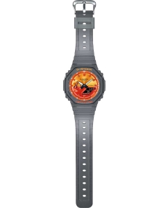 Купить Японские наручные часы Casio G-SHOCK GA-2100FLS-8A4 с хронографом  в E-mobi