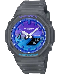 Купить Японские наручные часы Casio G-SHOCK GA-2100FLS-8A2 с хронографом в E-mobi