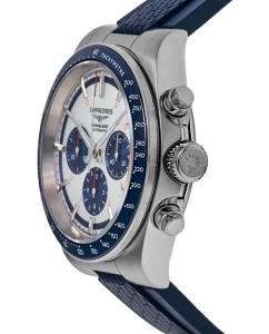 Купить Швейцарские механические наручные часы Longines L3.835.4.98.9 с хронографом  в E-mobi