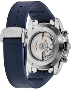 Купить Швейцарские механические наручные часы Longines L3.835.4.98.9 с хронографом  в E-mobi