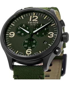 Купить Швейцарские наручные часы Tissot T116.617.37.097.00 с хронографом  в E-mobi