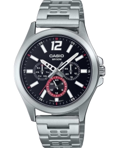 Купить Японские наручные часы Casio Collection MTP-E350D-1B в E-mobi