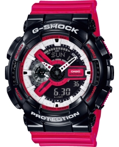 Купить Японские наручные часы Casio G-SHOCK GA-110RB-1AER с хронографом в E-mobi