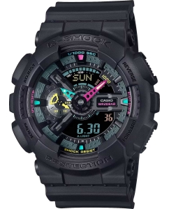 Купить Японские наручные часы Casio G-SHOCK GA-110MF-1A с хронографом в E-mobi