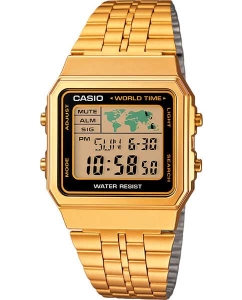 Купить Японские наручные часы Casio Vintage A-500WEGA-1E-ucenka с хронографом в E-mobi
