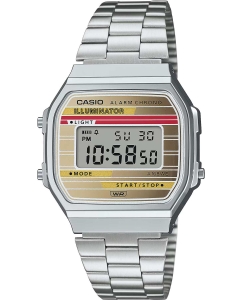 Купить Японские наручные часы Casio Vintage A168WEHA-9A-ucenka с хронографом в E-mobi