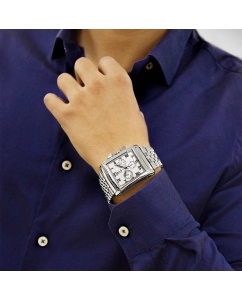 Купить Российские серебряные наручные часы NIKA 1064.0.9.21H.150 с хронографом  в E-mobi