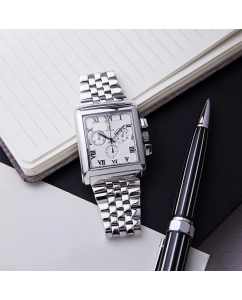 Купить Российские серебряные наручные часы NIKA 1064.0.9.21H.150 с хронографом  в E-mobi