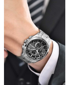 Купить Японские титановые наручные часы Citizen AT8040-57E с хронографом  в E-mobi