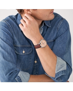 Купить Наручные часы Fossil FS5982 с хронографом  в E-mobi