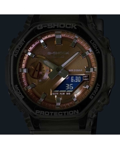 Купить Японские наручные часы Casio G-SHOCK GA-2100BM-7A5 с хронографом  в E-mobi