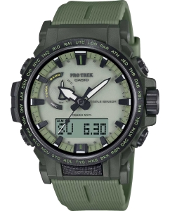 Купить Японские наручные часы Casio Pro Trek PRW-61LD-3 с хронографом в E-mobi
