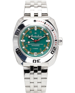 Купить Российские механические наручные часы Восток Амфибия 710439 в E-mobi