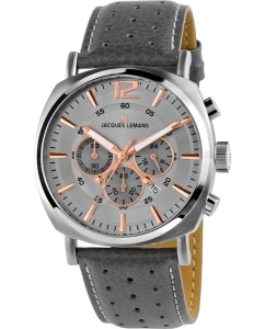 Купить Наручные часы Jacques Lemans 1-1645L с хронографом в E-mobi