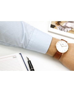 Купить Наручные часы Daniel Wellington Classic 40 St Mawes RG White  в E-mobi