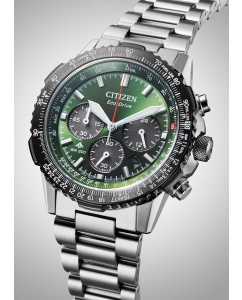 Купить Японские наручные часы Citizen CA4664-60W с хронографом  в E-mobi