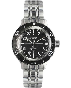 Купить Российские механические наручные часы Восток Амфибия 720076 в E-mobi