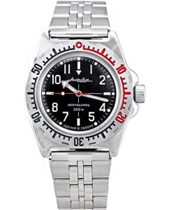 Купить Российские механические наручные часы Восток Амфибия 110647 в E-mobi