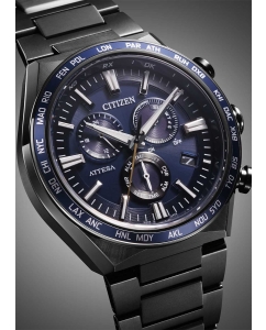 Купить Японские титановые наручные часы Citizen CB5967-66L с хронографом  в E-mobi