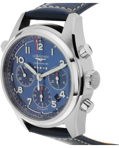 Купить Швейцарские механические наручные часы Longines L3.820.4.93.0 с хронографом  в E-mobi