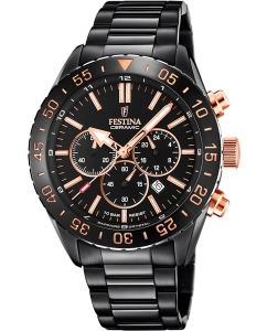 Купить Наручные часы Festina F20577/1 с хронографом в E-mobi