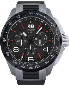 Купить Швейцарские наручные часы Aviator M.2.19.5.132.6 с хронографом в E-mobi
