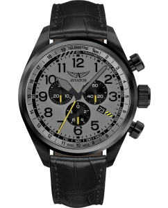Купить Швейцарские наручные часы Aviator V.2.25.5.174.4 с хронографом в E-mobi