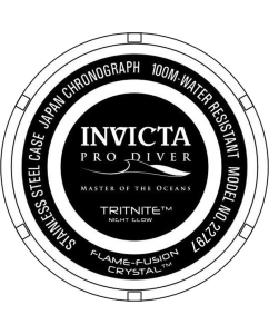 Купить Наручные часы Invicta IN22797 с хронографом  в E-mobi