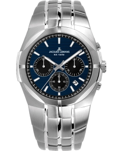 Купить Наручные часы Jacques Lemans 1-2181C с хронографом в E-mobi