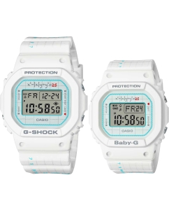 Купить Набор парных часов Casio G-Shock & Baby-G LOV-21B-7 в E-mobi
