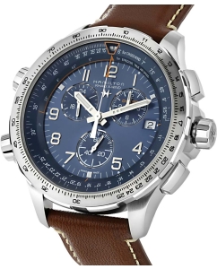 Купить Швейцарские наручные часы Hamilton H77922541 с хронографом  в E-mobi