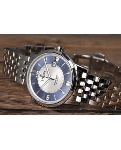 Купить Швейцарские механические наручные часы Titoni 83538-S-580  в E-mobi