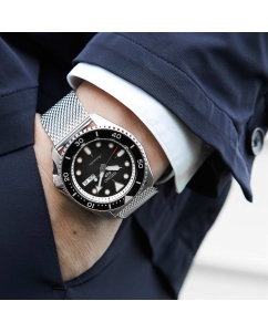 Купить Японские механические наручные часы Seiko SRPD73K1  в E-mobi