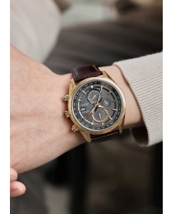 Купить Японские наручные часы Citizen AT8263-10H с хронографом  в E-mobi