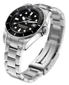 Купить Швейцарские механические наручные часы Titoni 83300-S-BK-702  в E-mobi