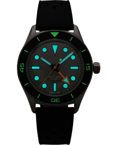 Купить Механические титановые наручные часы UNDONE BCP-TI2-EXP-GRN  в E-mobi