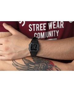 Купить Японские наручные часы Casio Collection W-800H-1BVES с хронографом  в E-mobi