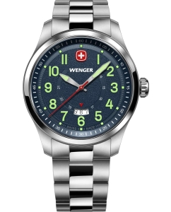 Купить Швейцарские наручные часы Wenger 01.0541.123 в E-mobi