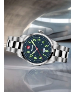 Купить Швейцарские наручные часы Wenger 01.0541.123  в E-mobi