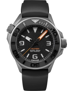 Купить Механические титановые наручные часы UNDONE AQD-369-BLK в E-mobi