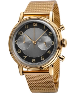 Купить Наручные часы UNDONE URB-VNT-TUX-GLD с хронографом в E-mobi