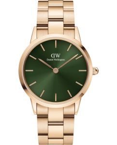 Купить Наручные часы Daniel Wellington Iconic Link Emerald 36 RG Green в E-mobi