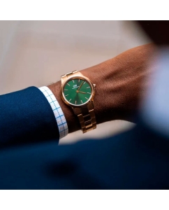 Купить Наручные часы Daniel Wellington Iconic Link Emerald 36 RG Green  в E-mobi